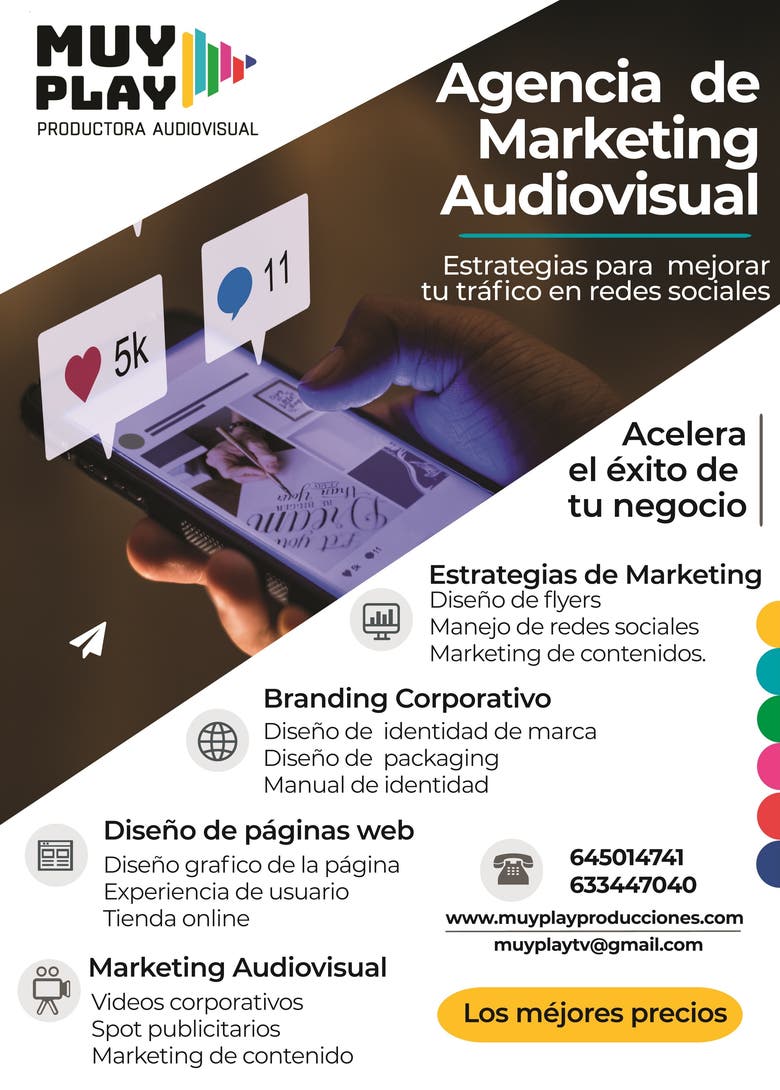 servicios de producción audiovisual
