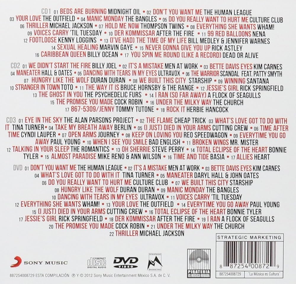 ver videos de musica de los 80